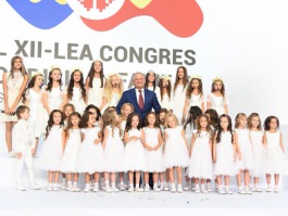 Președintele Republicii Moldova a participat la ceremonia de încheiere a Congresului Mondial al Familiei