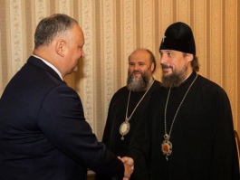 Președintele Igor Dodon a discutat detaliile vizitei Patriarhului Kiril în Moldova