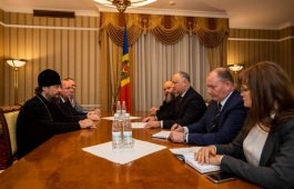 Președintele Igor Dodon a discutat detaliile vizitei Patriarhului Kiril în Moldova