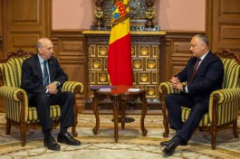 Președintele Republicii Moldova a avut o întrevedere cu Ambasadorul Extraordinar şi Plenipotenţiar al SUA în țara noastră