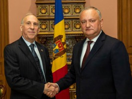 Președintele Republicii Moldova a avut o întrevedere cu Ambasadorul Extraordinar şi Plenipotenţiar al SUA în țara noastră