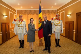 The President of the Republic of Moldova received credentials from five ambassadors