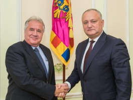 Președintele Republicii Moldova a avut o întrevedere cu Ambasadorul Republicii Turcia în țara noastră