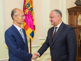 Președintele Republicii Moldova a avut o întrevedere de lucru cu Ambasadorul Republicii Populare Chineze în țara noastră 