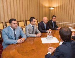 Igor Dodon had a meeting with delegation of European University Sports Association