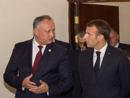 President of Moldova had a working meeting with President of France