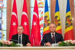 The President Igor Dodon had a meeting with the President of Turkey