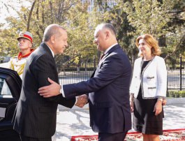 The President Igor Dodon had a meeting with the President of Turkey