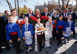 Igor Dodon și Recep Tayyip Erdoğan au efectuat o vizită în Găgăuzia