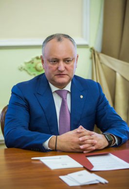 Președintele Republicii Moldova a avut o întrevedere cu Ambasadorul Ungariei