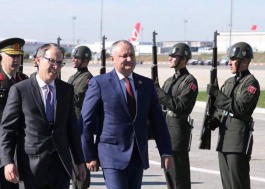 Igor Dodon a întreprins o vizită de lucru la Istanbul