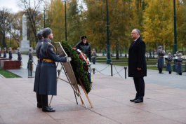 Начинается двухдневный официальный визит Президента Республики Молдова в Российскую Федерацию