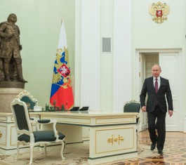 Președintele Republicii Moldova, Igor Dodon, a avut o întrevedere cu Președintele Federației Ruse, Vladimir Putin