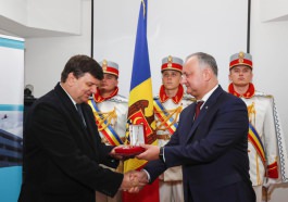 The head of state made a visit to the Institute of Neurology and Neurosurgery in Chișinău