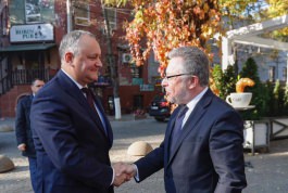 Igor Dodon a avut o întrevedere cu membrii Camerei de Comerț și Industrie France-Moldavie