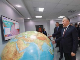 Igor Dodon a avut o întrevedere de lucru cu Dmitrii Rogozin