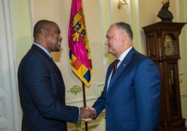 Igor Dodon met with the US Ambassador to Moldova