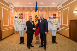 Președintele Republicii Moldova a primit scrisorile de acreditare din partea a cinci ambasadori agreați