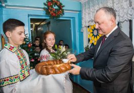 Șeful statului a vizitat Casa de Copii „Preafericitul Iosif”