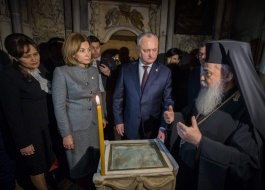 Șeful statului a avut o întrevedere cu ÎPS Theophilos III Patriarhul Ierusalimului şi al Întregii Palestine