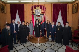 Șeful statului a avut o întrevedere cu ÎPS Theophilos III Patriarhul Ierusalimului şi al Întregii Palestine