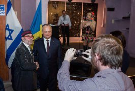 Igor Dodon a avut o întrevedere cu reprezentanții diasporei moldovenești în Statul Israel