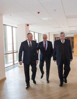 Igor Dodon held a meeting with two ex-presidents of Moldova