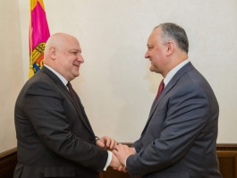 Președintele Republicii Moldova a avut o întrevedere de lucru cu Președintele Adunării Parlamentare a OSCE