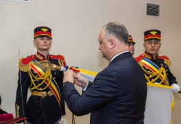 Președintele Republicii Moldova a conferit Serviciului de Protecție și Pază de Stat Ordinul „Ștefan cel Mare”