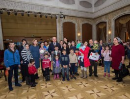 Cuplul prezidențial a participat la ceremonia de lansare a Anului Familiei