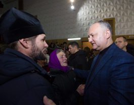 Igor Dodon a vizitat raionul Ocnița