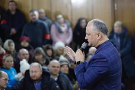 Igor Dodon a vizitat raionul Ocnița