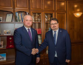 Igor Dodon a avut o întrevedere cu Peter Michalko