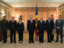 Președintele Nicolae Timofti a primit scrisorile de acreditare din partea a cinci ambasadori