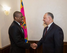 Președintele RM a avut o întrevedere cu ambasadorul SUA