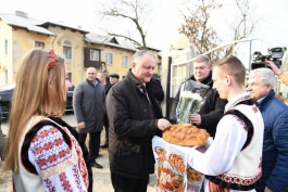 Igor Dodon a vizitat orașul Basarabeasca