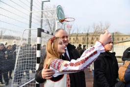 Igor Dodon a vizitat orașul Basarabeasca