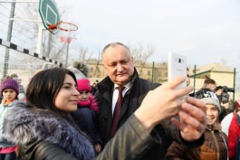 Igor Dodon a vizitat orașul Basarabeasca