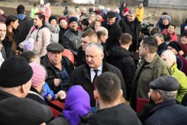 Igor Dodon a vizitat orașul Basarabeasca