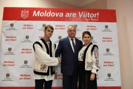 Igor Dodon a vizitat orașul Briceni