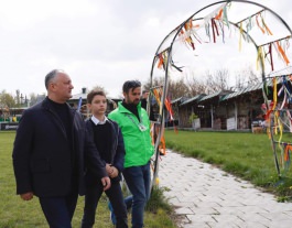 Igor Dodon a participat la deschiderea Festivalului de sport și muzică ”Hai, Haiduci!”