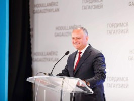 Igor Dodon a apreciat înalt activitatea bașcanului Găgăuziei