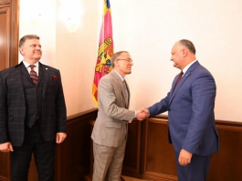 Președintele țării, Igor Dodon, a avut o întrevedere cu reprezentantul Departamentului de Stat al SUA, Bradley A. Freden