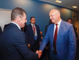 Președintele Igor Dodon a convocat ședința Consiliului Economic Moldo-Rus la Sankt Petersburg