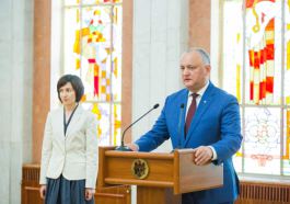 Olesea Stamate took the oath as Minister of Justice