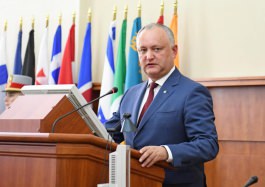 The President of the Republic of Moldova presented the new Chief of Staff