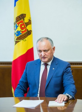 Președintele Igor Dodon a semnat decretul de eliberare din funcție a Procurorului General