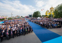 Președintele Moldovei a participat la ceremonia de inaugurare a bașcanului Găgăuziei