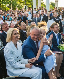 Președintele Moldovei a participat la ceremonia de inaugurare a bașcanului Găgăuziei