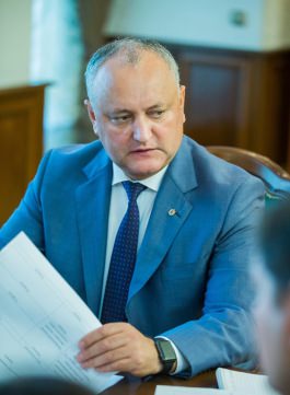 Igor Dodon a convocat ședința Comitetului organizatoric responsabil de pregătirea și desfășurarea acțiunilor dedicate aniversării a 75-a de la eliberarea Moldovei de fascism